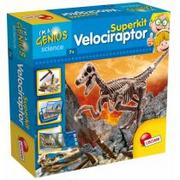 Mały naukowiec - Lisciani Giochi Zestaw edukacyjny Im a Genius - Super zestaw, Welociraptor - miniaturka - grafika 1