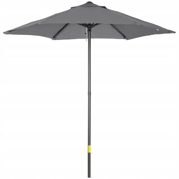 Parasol Ø196 cm, Parasol z Funkcją Połamania, Sześciokątny
