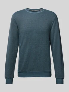 Bluza z fakturowanym wzorem - Koszulki męskie - miniaturka - grafika 1