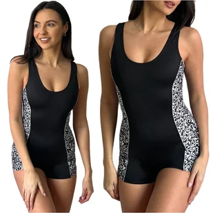 B0028 - Strój kąpielowy boki 44 - XXL - Stroje kąpielowe - miniaturka - grafika 1