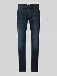 Jeansy o kroju regular fit z 5 kieszeniami - Spodnie męskie - miniaturka - grafika 1