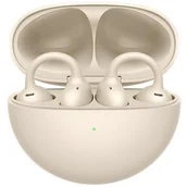 Słuchawki - Huawei FreeClips Beżowe - miniaturka - grafika 1