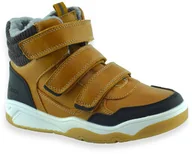 Buty dla chłopców - Ocieplane buty chłopięce zimowe Wojtyłko 24130 Brązowe - miniaturka - grafika 1