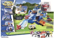 Zabawki konstrukcyjne - SUPER WINGS LOTNISKOWIEC SAMOLOT WORLD AIRCRAFT SUPER CHARGE ZESTAW - miniaturka - grafika 1