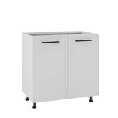 Meble kuchenne - Asti Szafka Dolna D2-80 Biały Mat - miniaturka - grafika 1