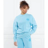 Bluzy damskie - Karl Lagerfeld Bluza ikonik 2.0 tonal Relaxed fit - miniaturka - grafika 1