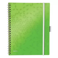 Zeszyty szkolne - Zielony kołonotatnik w linie Leitz, 80 stron - miniaturka - grafika 1