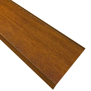 Parapet zewnętrzny stalowy złoty dąb 25x200 cm - Blaty meblowe i parapety okienne - miniaturka - grafika 1