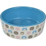 Miski dla kotów - AniOne Miska Cat Faces 350 ml - miniaturka - grafika 1