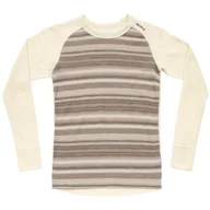 Koszulki sportowe damskie - Damska koszulka Devold Signature Merino 230 Shirt Wmn Rozmiar: S / Kolor: beżowy - miniaturka - grafika 1