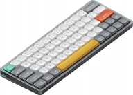 Klawiatury - Nuphy - Air60 V2 Wireless Mechanical Keyboard - Bezprzewodowa Klawiatura Mechaniczna Slim Lunar Gray Red - miniaturka - grafika 1