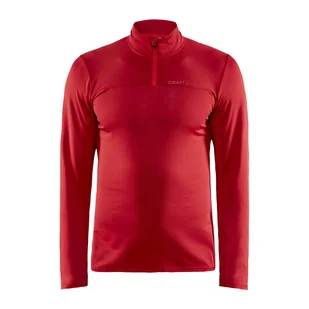 Męska Bluza CRAFT CORE GAIN MIDLAYER M 1909496-430000 – Czerwony - Bluzy męskie - miniaturka - grafika 1
