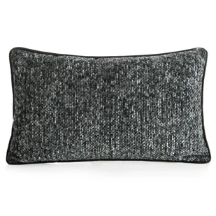 Poszewka dekoracyjna BARI 30x50 Eurofirany stalowa efekt melanżu - Poszewki na poduszki Poszewka dekoracyjna BARI 30x50 Eurofirany stalowa efekt melanżu - Poszewki na poduszki - miniaturka - grafika 1