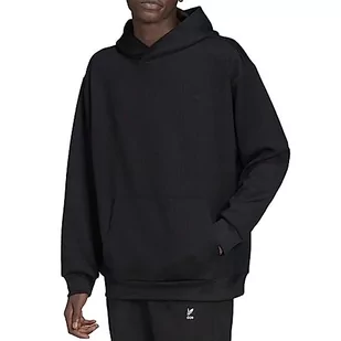 adidas Męska bluza z kapturem C Plisse z kapturem, czarna, M, Czarny, M - Bluzy męskie - miniaturka - grafika 1