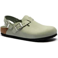 Klapki i japonki damskie - Birkenstock Skórzane mule Tokio II - miniaturka - grafika 1