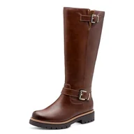 Kozaki damskie - Marco Tozzi Damskie 2-25616-45 modne kozaki, koniak, 38 EU, koniak, 38 EU - miniaturka - grafika 1