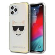 Etui i futerały do telefonów - Karl Lagerfeld Etui Choupette HardCase do iPhone 12 / iPhone 12 Pro multicolor KLHCP12MCIR - miniaturka - grafika 1