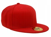Czapki i chusty sportowe męskie - CZAPKA PROSTY DASZEK AMERICAN TWILL SNAP BACK PRO - miniaturka - grafika 1