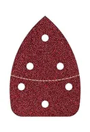 Materiały ścierne - Wolfcraft Nakładka ścierna samoprzyczepna korund 98 x 139 mm gr.80 (6szt.) 3137000 - miniaturka - grafika 1