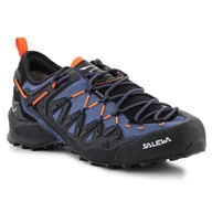 Buty sportowe męskie - Buty Salewa Ms Wildfire Edge Gtx M 61375-8669 niebieskie - miniaturka - grafika 1