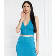 Koszulki i topy damskie - Patrizia Pepe Top MAGLIA/KNIT | Slim Fit - miniaturka - grafika 1