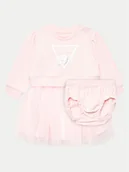 Sukienki i spódniczki dla dziewczynek - Guess Sukienka codzienna A4YK03 KB8R0 Różowy Regular Fit - miniaturka - grafika 1