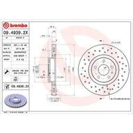 Tarcze hamulcowe - Tarcza hamulcowa BREMBO 09.4939.2X - miniaturka - grafika 1