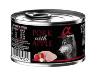Mokra karma dla psów - Alpha Spirit WIEPRZOWINA Z JABŁKIEM 150g - miniaturka - grafika 1