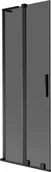 Parawany nawannowe - Mexen Velar L parawan nawannowy 2-skrzydłowy rozsuwany 75 x 150 cm, grafit, czarny - 896-075-003-41-70 - miniaturka - grafika 1