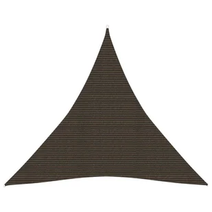 vidaXL Żagiel przeciwsłoneczny, 160 g/m, brązowy, 4,5x4,5x4,5 m 311810 - Parasole ogrodowe - miniaturka - grafika 7