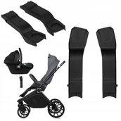 Akcesoria do fotelików - Adaptery do fotelika samochodowego wózka Lionelo Mika Car Seat Adapters - miniaturka - grafika 1