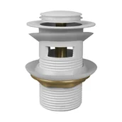 Korki do umywalek - Kuchinox korek do umywalki biały CKK61R1 - miniaturka - grafika 1