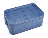 Pojemniki i kosze gastronomiczne - Pojemnik termoizolacyjny 2-komorowy Cam GoBox, Cambro, niebieski, 437x276x(H)175mm - miniaturka - grafika 1