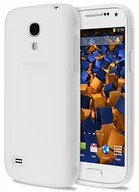 Etui i futerały do telefonów - mumbi Etui kompatybilne z Samsung Galaxy S4 mini etui na telefon komórkowy Double Grip, przezroczyste białe - miniaturka - grafika 1