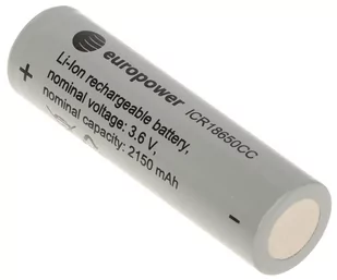 AKUMULATOR LI-ION BAT-ICR18650CC/EP 3.6&;V EUROPOWER - Baterie i akcesoria - miniaturka - grafika 1
