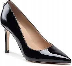 GUESS CZÓŁENKA DAMSKIE LAKIEROWANE W CZARNYM KOLORZE 38 GPB - Czółenka - miniaturka - grafika 1