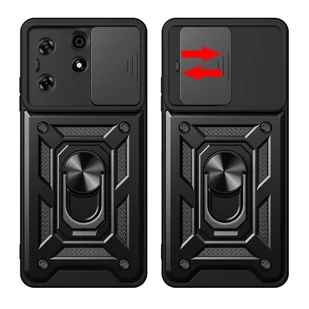 Etui Pancerne Hybrid Armor Camshield do Tecno Spark 10 z osłoną na aparat - Etui i futerały do telefonów Etui Pancerne Hybrid Armor Camshield do Tecno Spark 10 z osłoną na aparat - Etui i futerały do telefonów - miniaturka - grafika 1