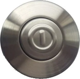 Nakładka na przycisk pneumatyczny InSinkErator INOX do młynków InSinkErator (ISE-BUT-INO) - Młynki i rozdrabniacze odpadów - miniaturka - grafika 1