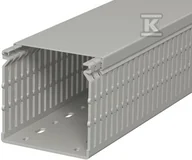 Kanały kablowe - OBO Bettermann Korytko grzebieniowe 80x80 szary kamień LK4 N 80080 6178231 2m 6178231 - miniaturka - grafika 1