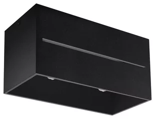Sollux Lighting Plafon LOBO MAXI czarny - Lampy sufitowe - miniaturka - grafika 1