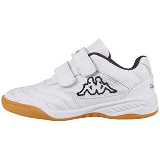 Koszulki i topy damskie - Kappa Unisex Kickoff K 260509k-1116 Low-Top, 1011 White Black, 28 EU - grafika 1