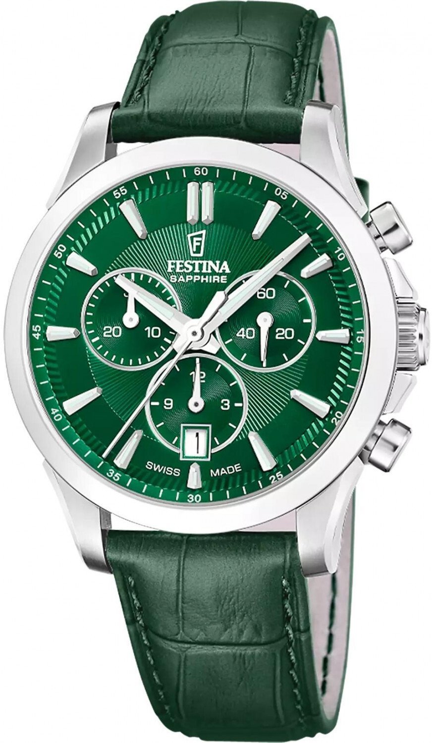 Zegarek Festina Zegarek męski Festina F20094-4 zielony