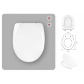 Deski sedesowe - CEDO S153V530 Delfi  metal - miniaturka - grafika 1