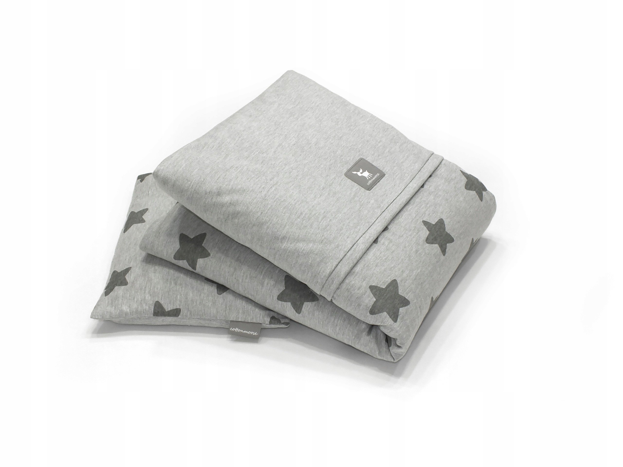 Cottonmoose Komplet Pościeli 323/28/49 Gray Star