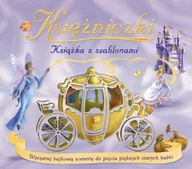 Książki edukacyjne - Księżniczki. Książka z szablonami - miniaturka - grafika 1