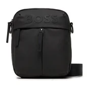 Torby męskie - Saszetka Boss Stormy Ns Zip 50516893 Czarny - miniaturka - grafika 1