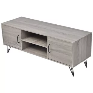 Szafka pod TV 120x40x45 cm szara - Szafki RTV - miniaturka - grafika 1