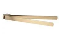 Wieszaki łazienkowe - Sapho Gedy Pirenei - Obrotowy wieszak na ręczniki, długość 36 cm, złoty mat PI2388 - miniaturka - grafika 1