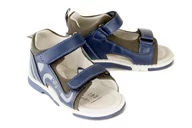 Buty dla dziewczynek - WOJTYŁKO 1S2620 granat, sandały dziecięce, rozmiary 20-23 - Wojtyłko - miniaturka - grafika 1