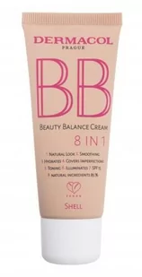 Dermacol BB Beauty Balance Cream 8 IN 1 SPF 15 krem bb 30 ml dla kobiet 3 Shell - Kremy BB - miniaturka - grafika 1